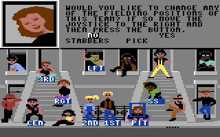 Street Sports Baseball screenshot 4 for Commodore 64